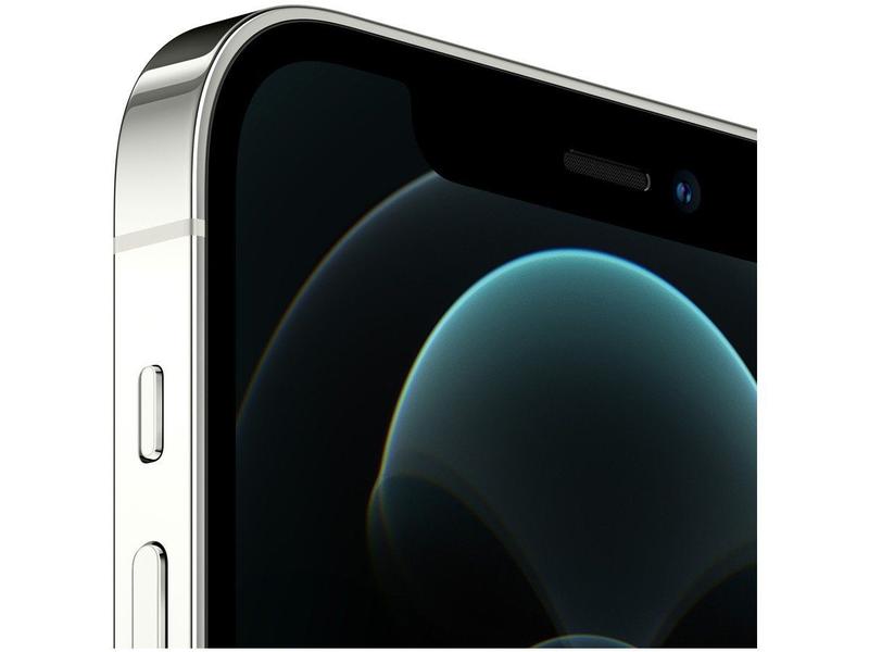 iPhone 12 Pro Apple 128GB Prateado 6,1” - Câm. Tripla 12MP iOS